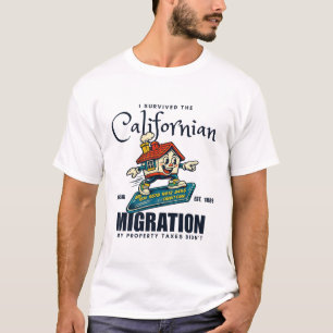 Camiseta Montana: Sobrevivi à migração californiana