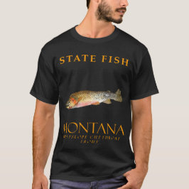 Camiseta Montana Territory Fish The Westslope Cutthroat Tro