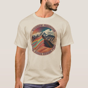 Camiseta Montanha Arco-íris Cusco, Região de Cusco Peru