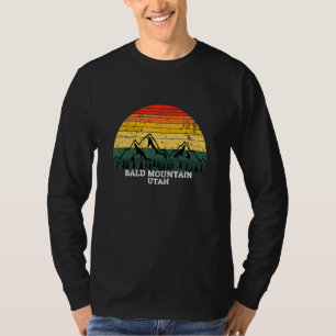 Camiseta Montanha Bald Utah Retro Vintage