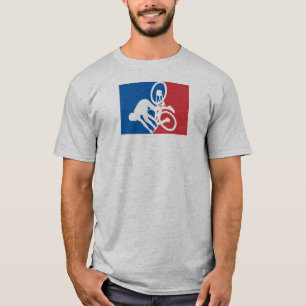 Camiseta Montanha - Bicicleta - Acidente em todas as estrel