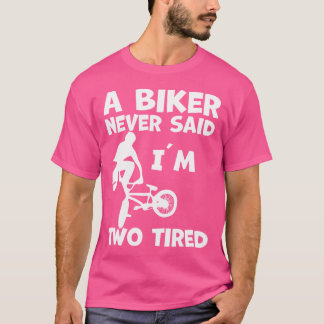 Camiseta Montanha Bicicleta Ciclografando Cavaleiro Bmx