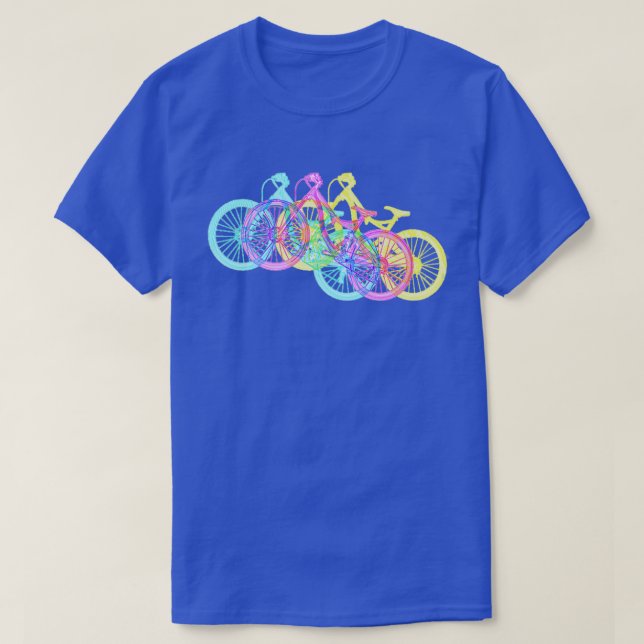 Camiseta Montanha Bike Down Hill Racer multicolor (Frente do Design)