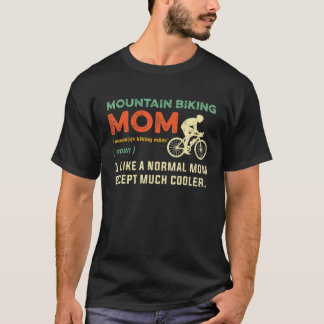 Camiseta Montanha Bike Mãe Presente Legal Montanha Biker Bi