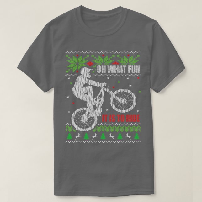 Camiseta Montanha - Bike - Natal (Frente do Design)