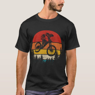 Camiseta Montanha Bike Vintage Descida Biking MTB Bi