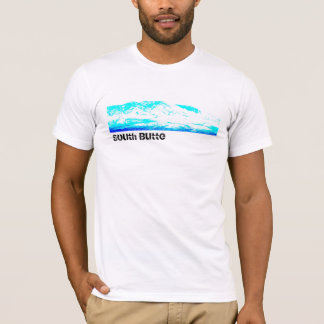 Camiseta Montanha branca T do montículo sul