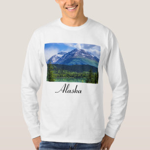 Camiseta Montanha cénico do Byway de Alaska