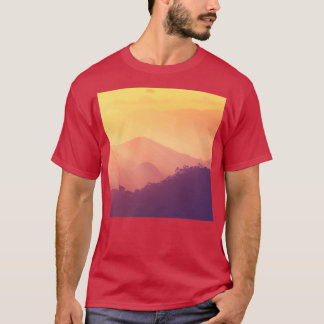Camiseta Montanha da Floresta HorizonteMontanha do Sol