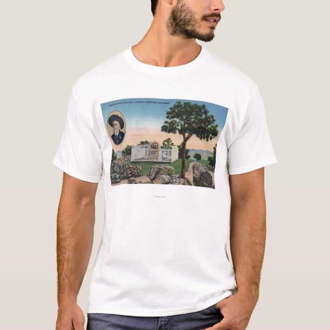 Camiseta Montanha da vigia, Colorado (Frente)