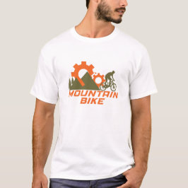 Camiseta Montanha de bicicleta de montanha