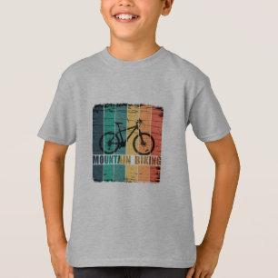 Camiseta Montanha de bicicleta de montanha