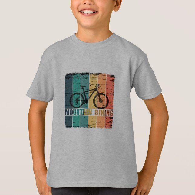 Camiseta Montanha de bicicleta de montanha (Frente)