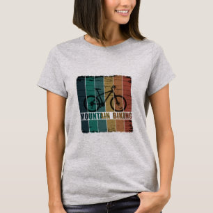 Camiseta Montanha de bicicleta de montanha
