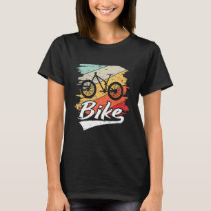 Camiseta Montanha De Bike Mtb Natureza Montagens De Onda Re