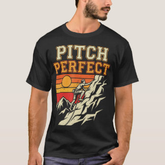 Camiseta Montanha de Escalada Perfeita