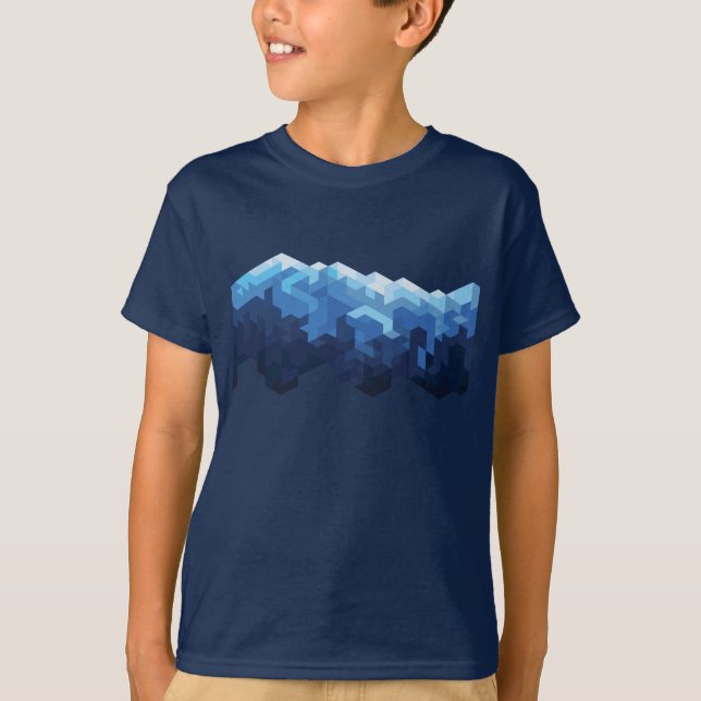 Camiseta Montanha de neve (Frente)