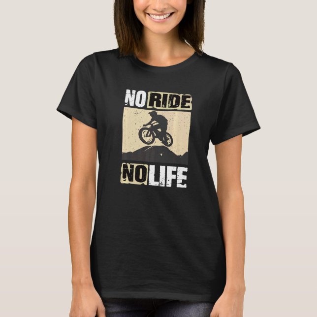 Camiseta Montanha descida sem carro sem vida (Frente)