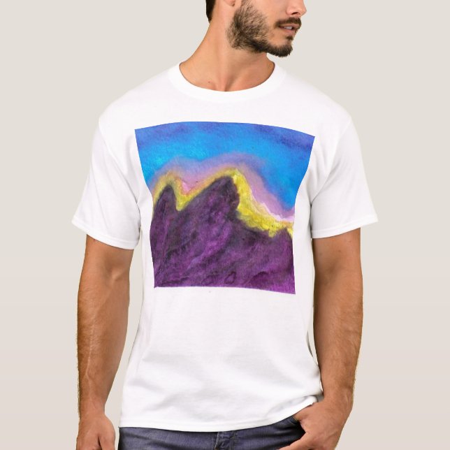Camiseta montanha do deserto (Frente)