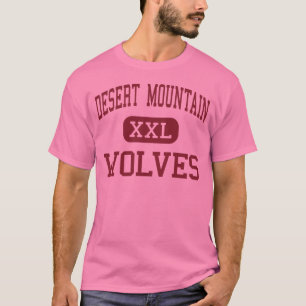Camiseta Montanha do deserto - lobos - alta - Scottsdale