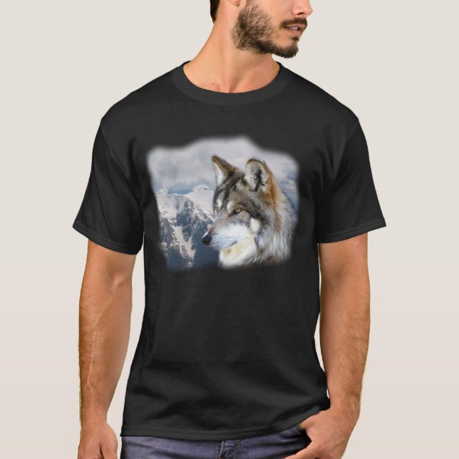 Camiseta Montanha do lobo (Frente)
