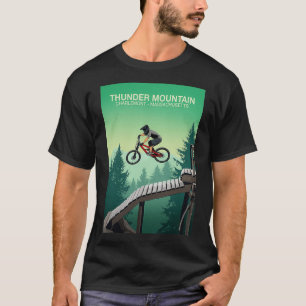 CAMISETA MONTANHA DO TRONCO ELEVADO