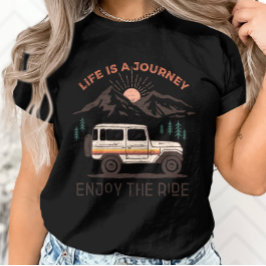 Camiseta Montanha - Dons De Viajante - A Vida É Uma Viagem