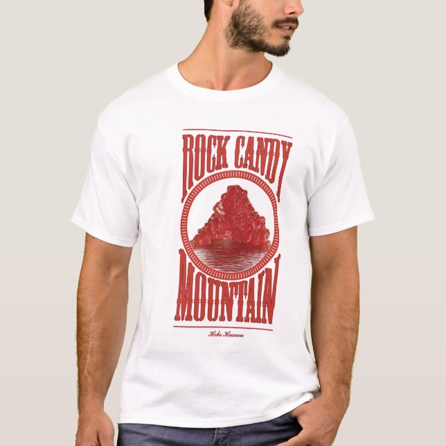 Camiseta Montanha dos doces de rocha (Frente)