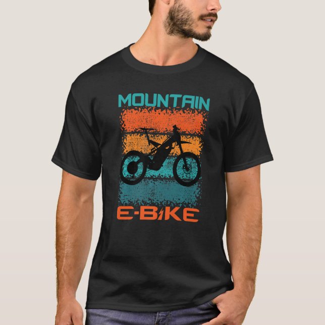 Camiseta Montanha E Bike Rider - Bikes Elétricos 7 (Frente)