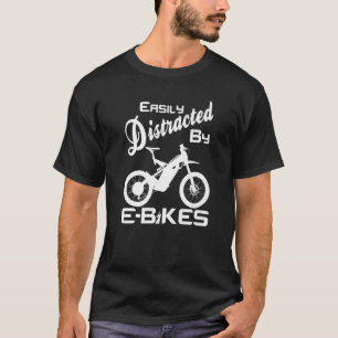 Camiseta Montanha E Bike Rider Electric B, facilmente distr