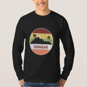 Camiseta Montanha e Palmeiras de Curaçao