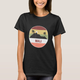 Camiseta Montanha E Palmeiras Do Mali