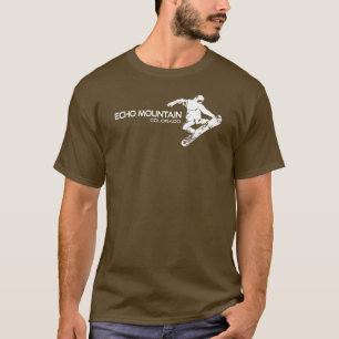 Camiseta Montanha Echo Snowboarder Colorado