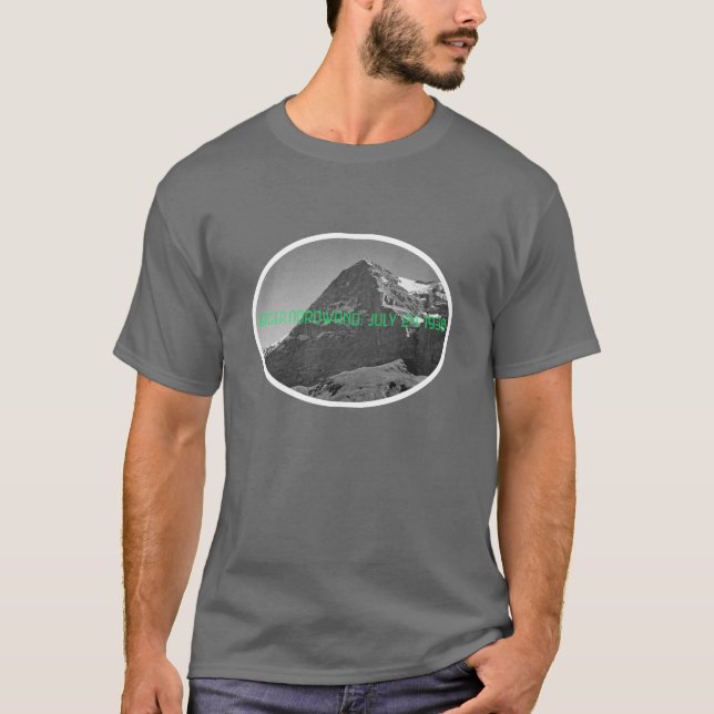 Camiseta Montanha Eiger da Face Norte (Frente)