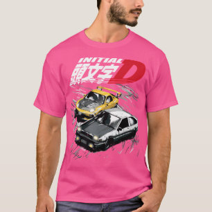 Camiseta Montanha em Corrida Inicial D Tandems Ae86