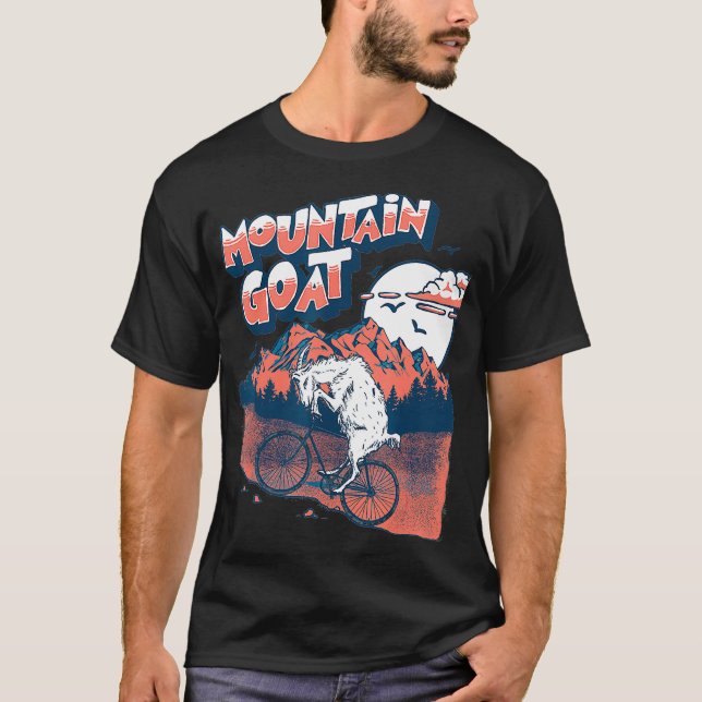 Camiseta Montanha Engraçada Capucheira Biker Vin (Frente)