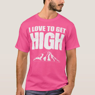 Camiseta Montanha Escalada de Pedras Esportivas