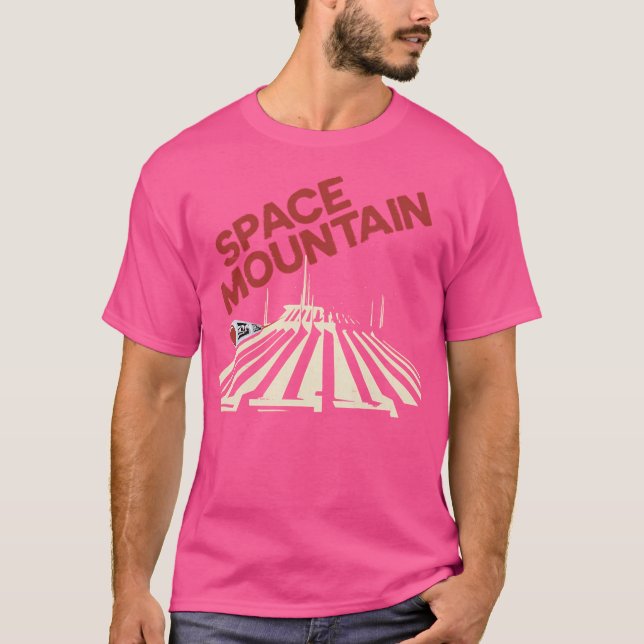 Camiseta Montanha espacial (Frente)