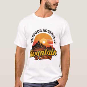 Camiseta Montanha Está Chamando