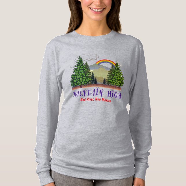 Camiseta Montanha High Camp Logo com manga comprida (Frente)