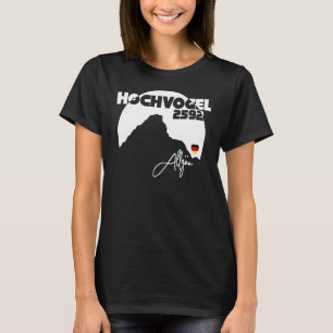 Camiseta Montanha Hochvogel Alpes de Allgäu Baviera Tirol C