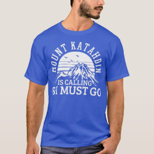 Camiseta Montanha Katahdin Montando Montanha Montada Rockcl