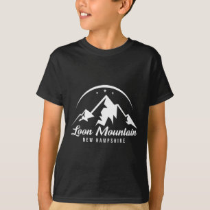 Camiseta Montanha Loon New Hampshire Resort de Esqui Esqui