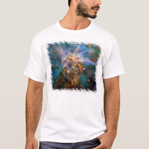 Camiseta Montanha Mística Nebulosa Carina Foto Espacial Hub