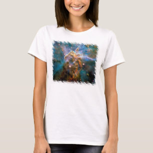Camiseta Montanha Mística Nebulosa Carina Foto Espacial Hub