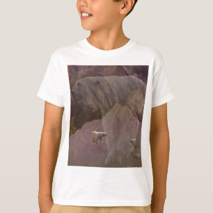Camiseta Montanha Polar Bear, Crianças T-Shirt