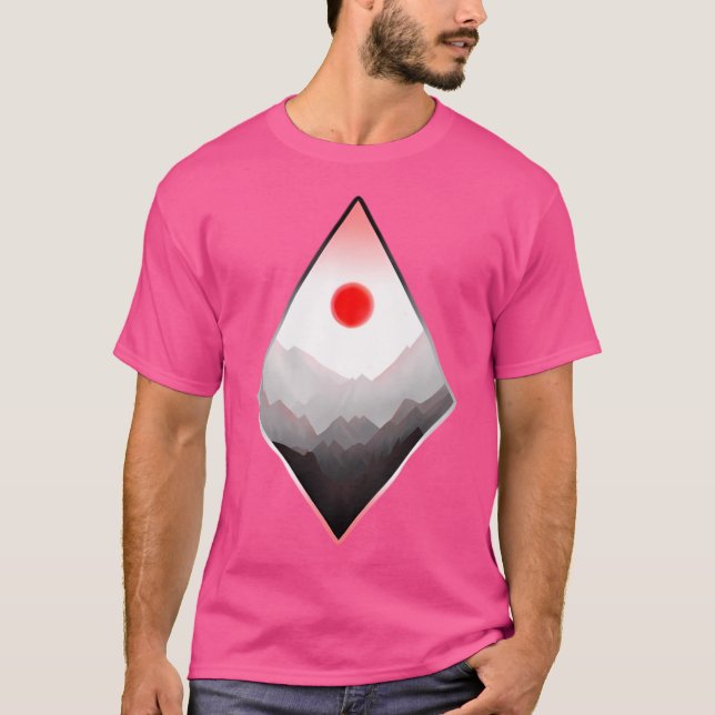 Camiseta Montanha Prism Long (Frente)