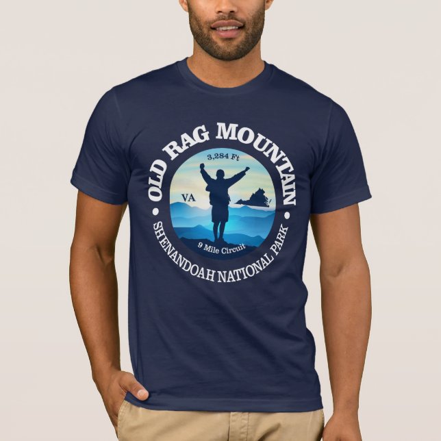 Camiseta Montanha Rag Antiga (V) (Frente)