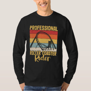Camiseta Montanha-russa Parque de Diversões Atração de Carn