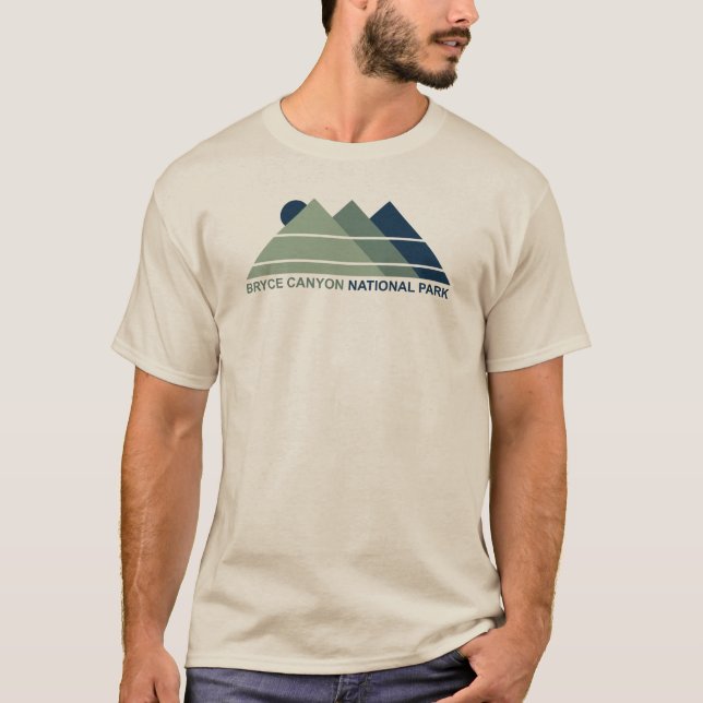 Camiseta Montanha Sol de Bryce Canyon National Park (Frente)